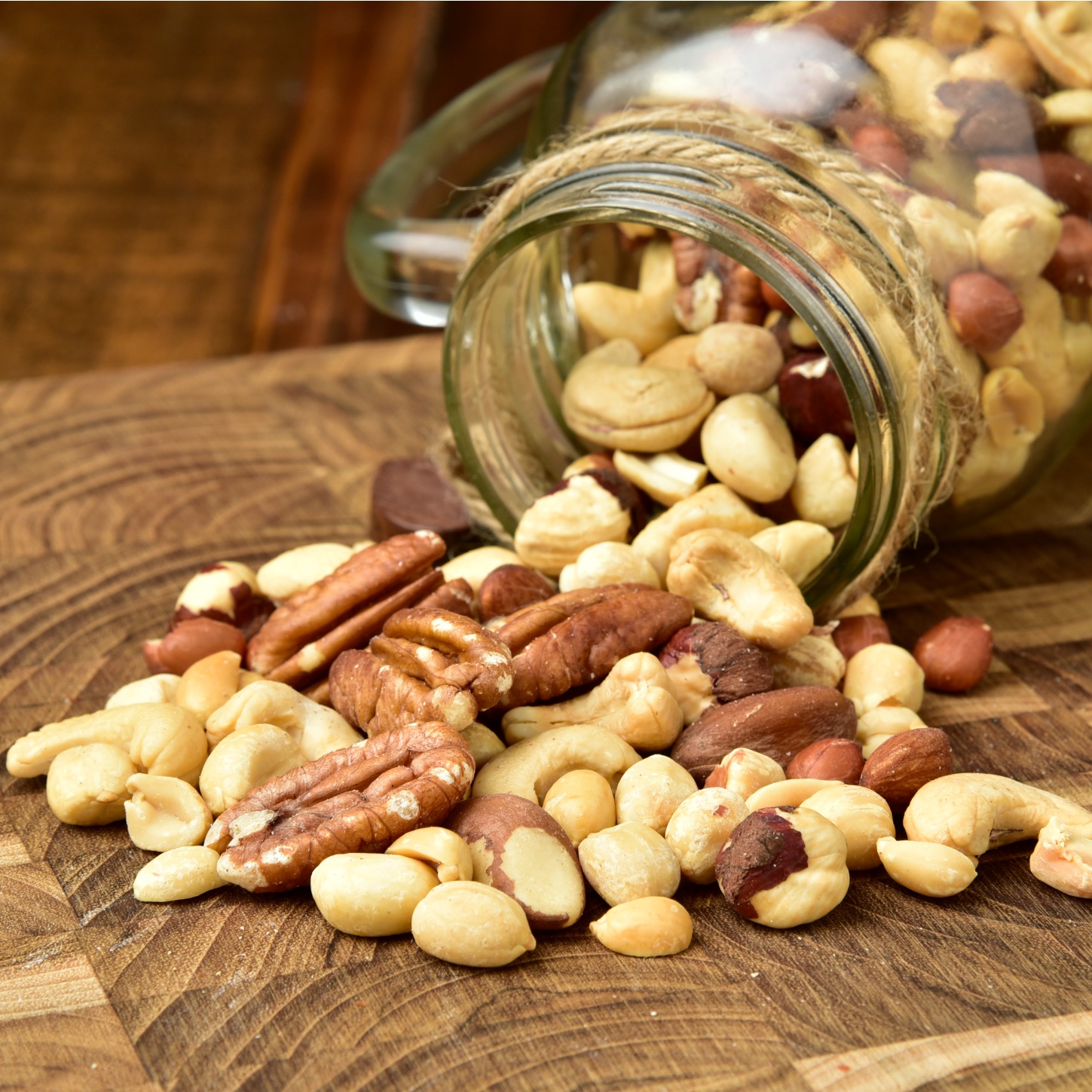 Unsalted Mixed Nuts with Peanuts - Free Shipping - Sunnyland Farms