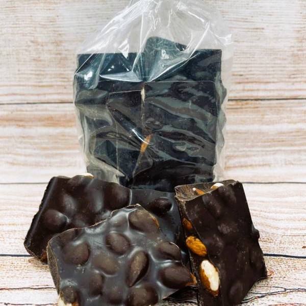 SUGAR FREE Dark Chocolate Almond Bark